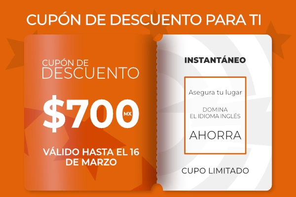 Aprende inglés y ahorra dinero, con Lang-Lab | cupón de descuento por 700 pesos